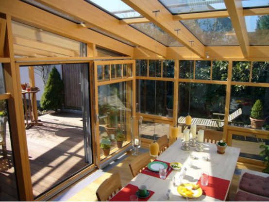 鋁包木陽(yáng)光房