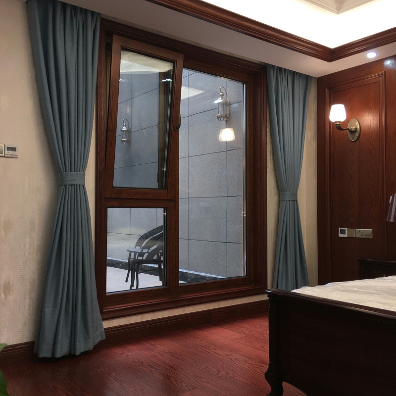 定制鋁包木窗實拍
