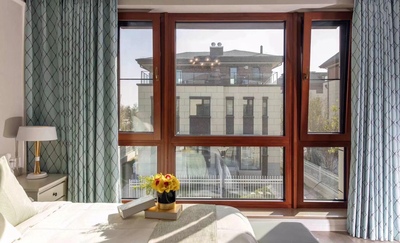 鋁包木窗場景實拍