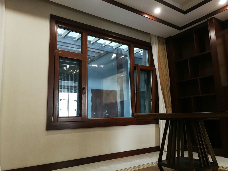 鋁包木窗實拍
