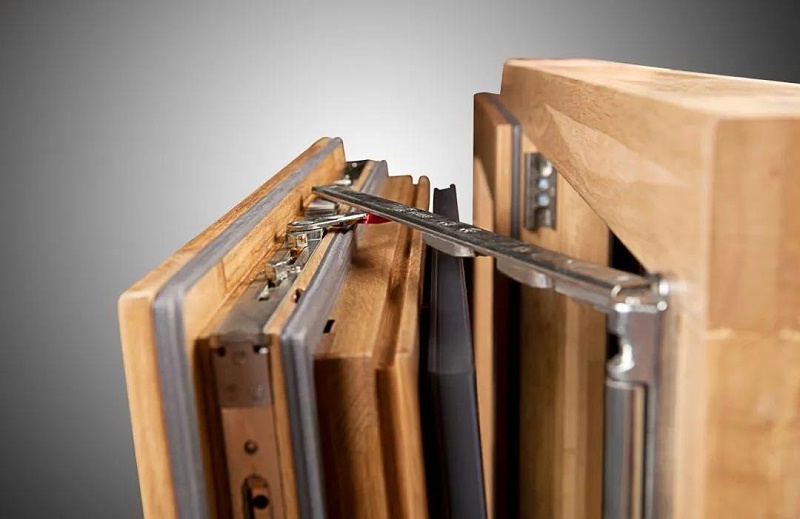 隱藏式鋁包木門窗樣角