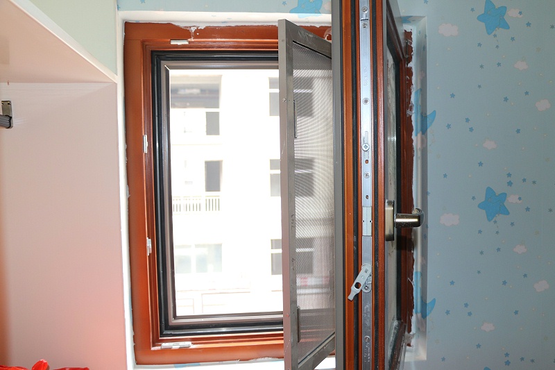 隔音鋁包木門窗產品實拍