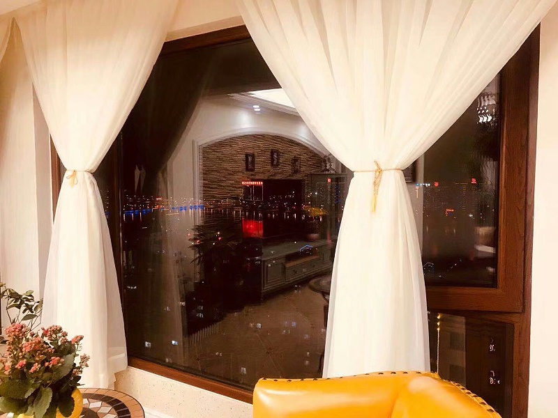 節能鋁包木門窗情景展示