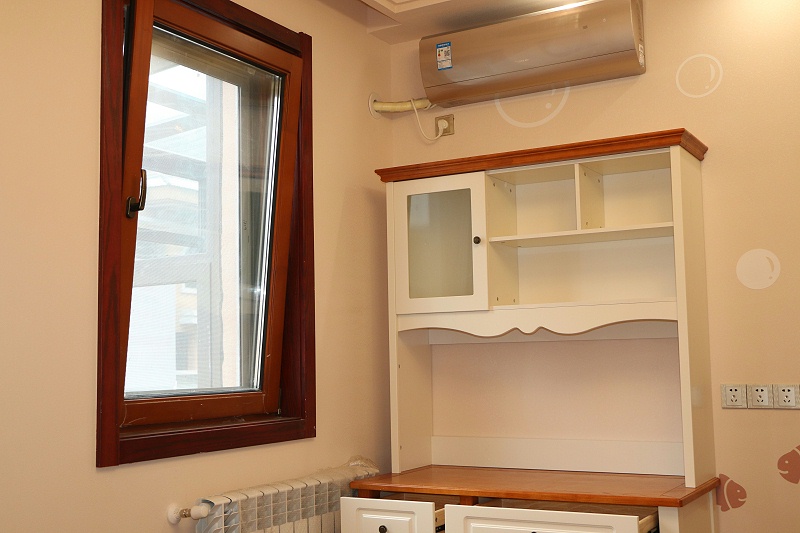 鋁包木門窗臥室實拍