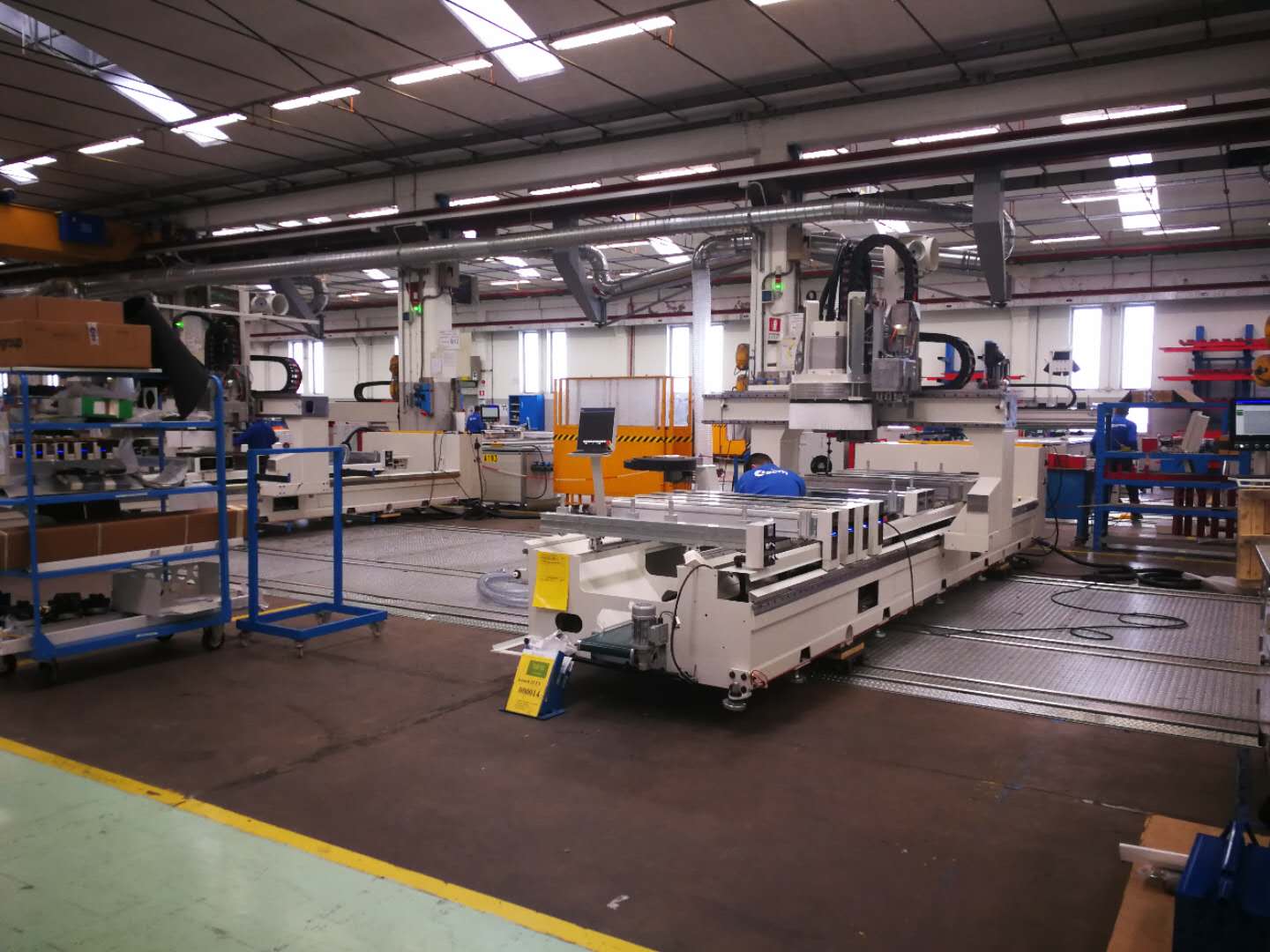 金堂木應邀遠赴意大利參觀scm集團