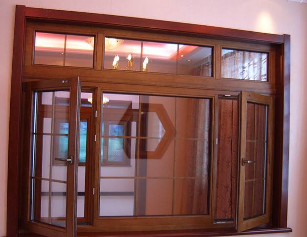 鋁包木門窗實(shí)拍圖