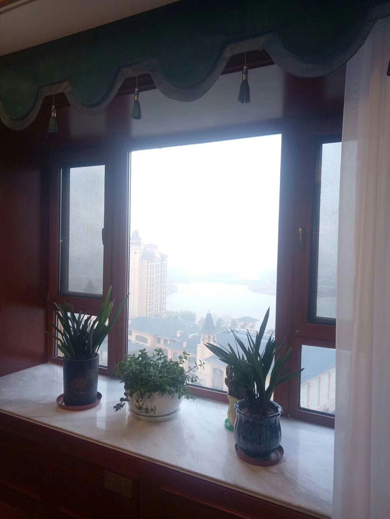 鋁包木門窗夏季實(shí)拍