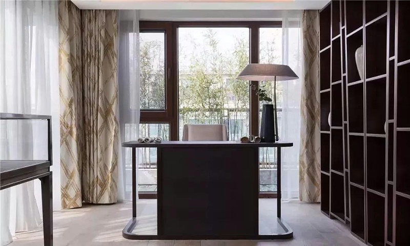 節能鋁包木門窗展示