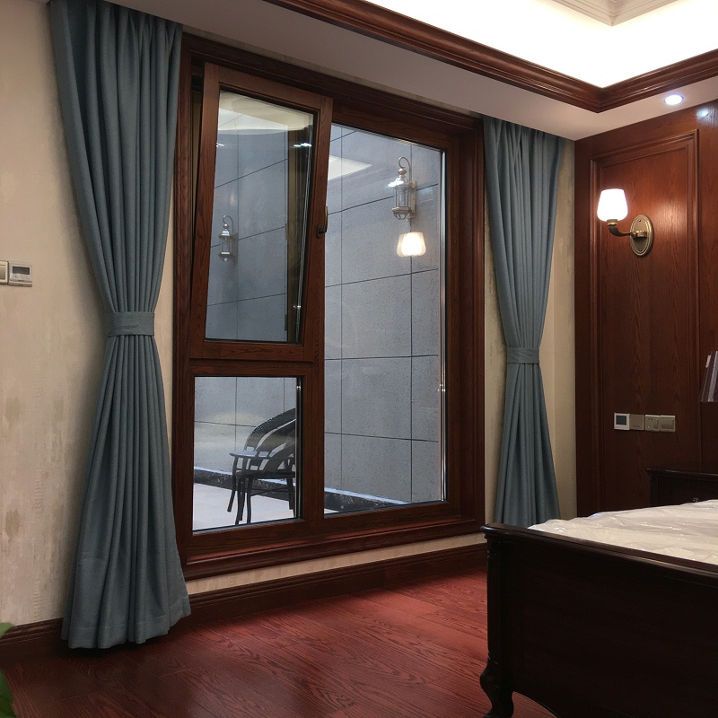 鋁包木門窗實拍